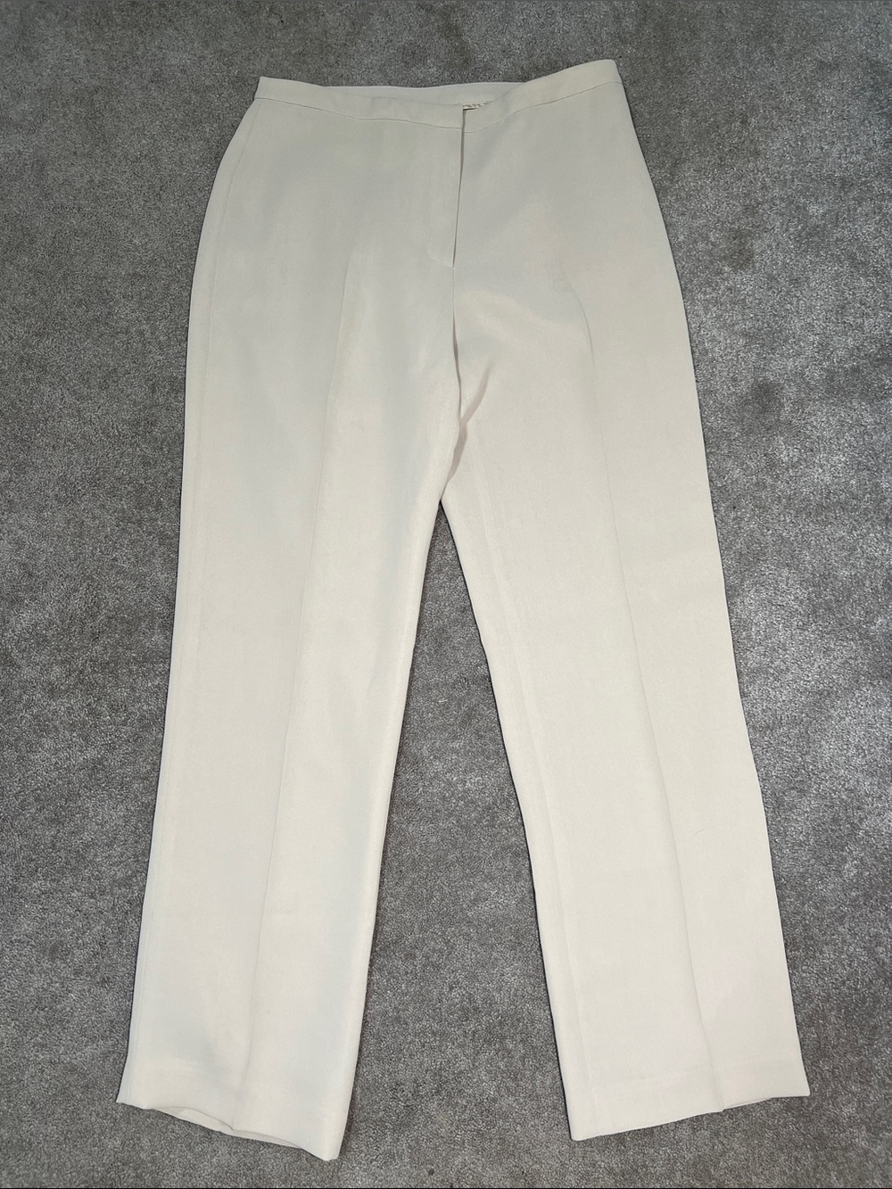 Ann Taylor Loft Trousers Dress Pants Cream Tan Size 10